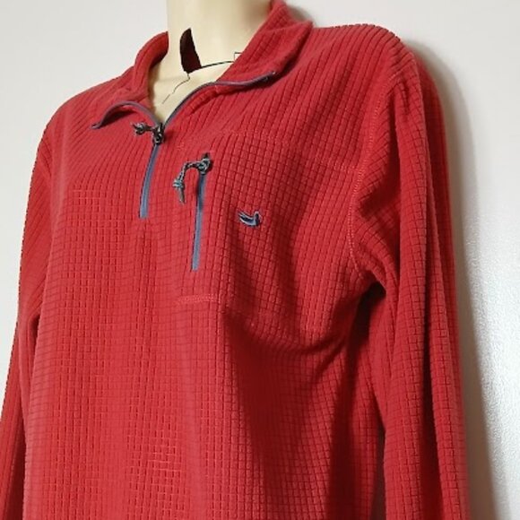 SOUTHERN MARSH FLEECE WOMENS SMALL RED WAFFLE KNIT FIELD-TEC SIZE XS - Picture 3 of 6